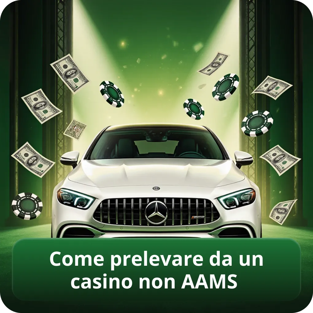 Come prelevare da un casino non AAMS